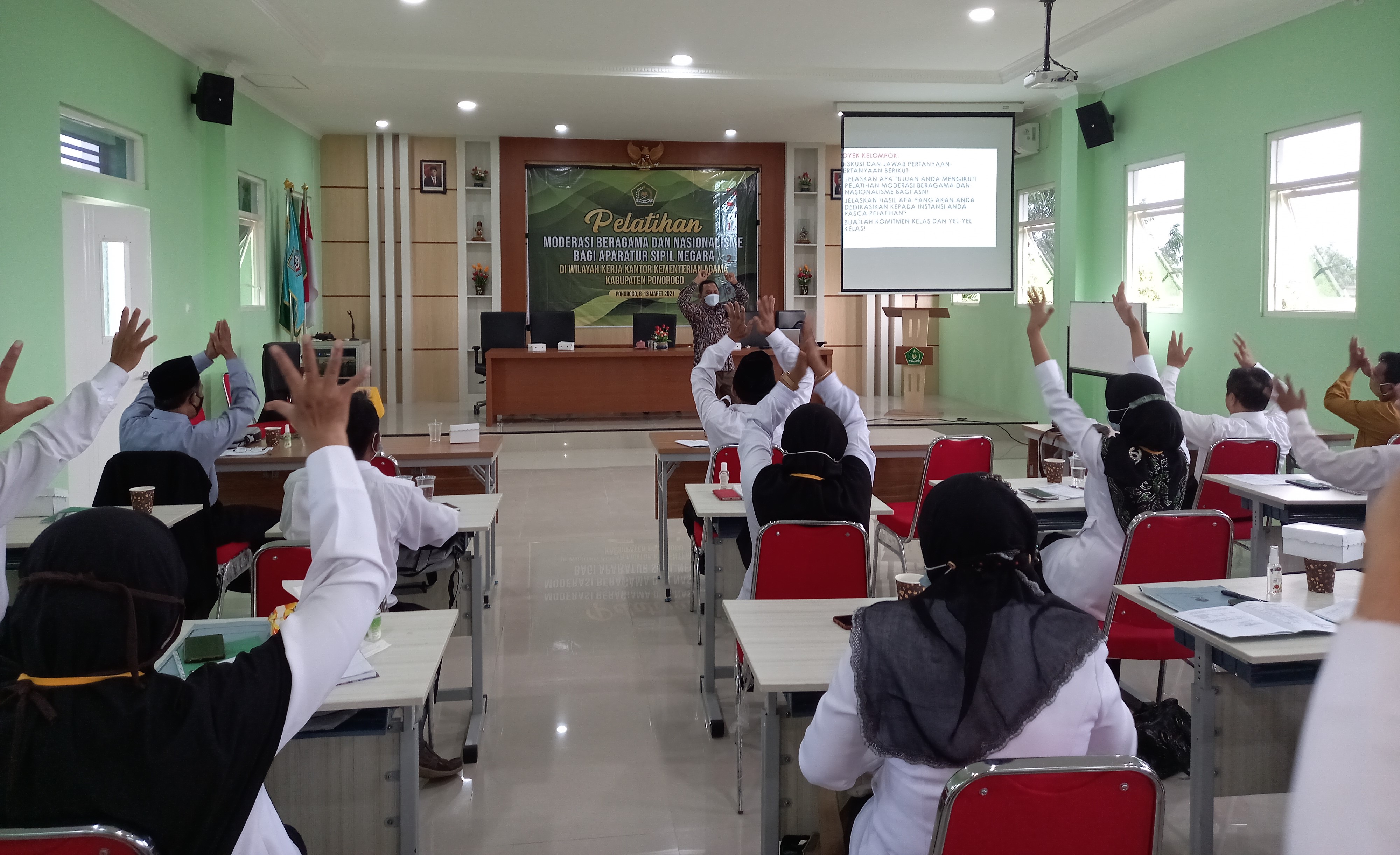 Peserta Pelatihan Moderasi Beragama Antusias ikuti Materi dan Mampu Jelaskan Konsep Moderasi